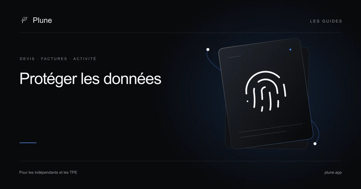 Illustration : l’identité et la protection des données.